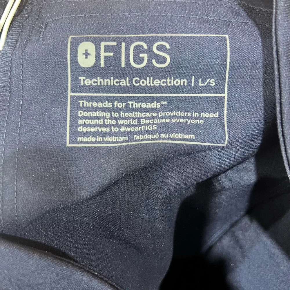 FIGS Men’s Axim Slim Short Scrub Pants – Navy – Size Large Short - NWT